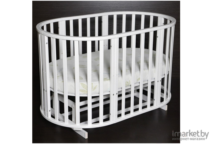 Детская кровать-трансформер Антел Северянка-3 (белый)
