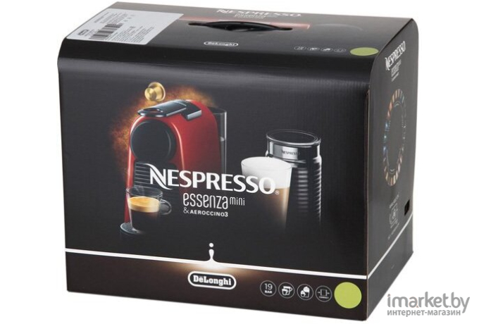 Кофеварка DeLonghi EN85.LAE Nespresso Lime/Black [132191668]
