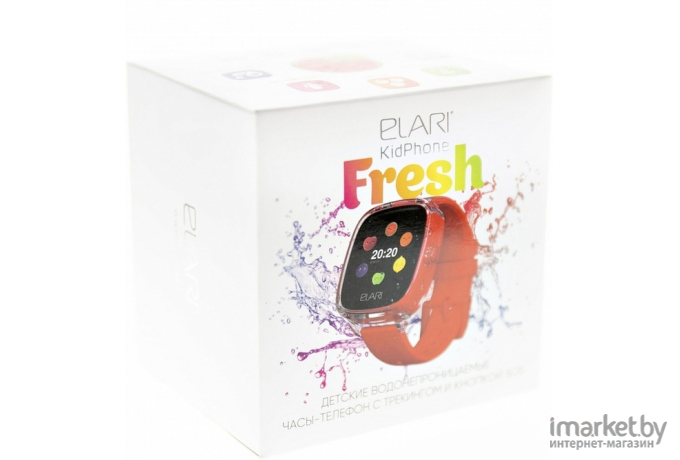 Умные часы Elari Kidphone Fresh красный