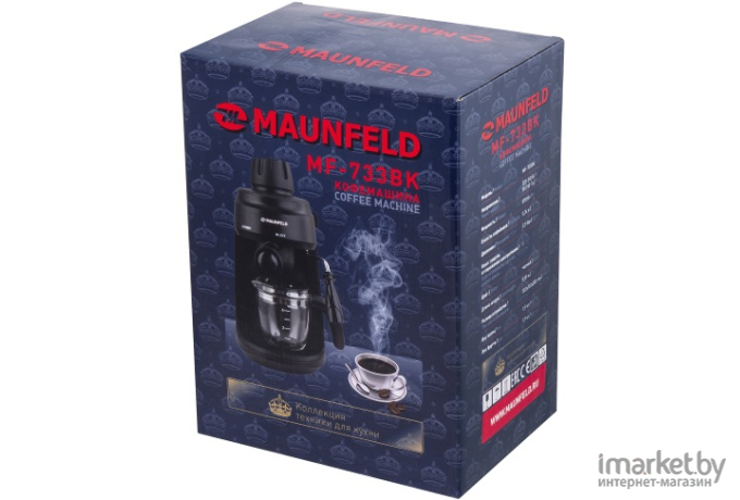 Кофемашина Maunfeld MF-733BK