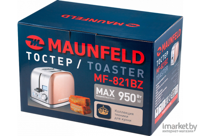 Тостер Maunfeld MF-821BZ