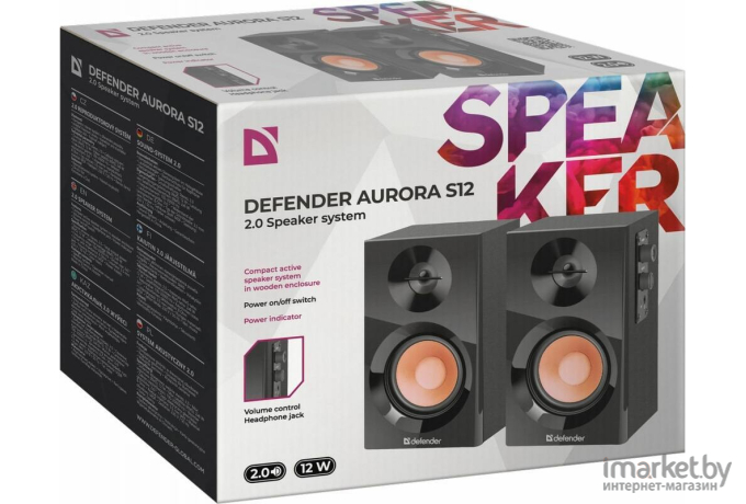 Мультимедиа акустика Defender Aurora S12